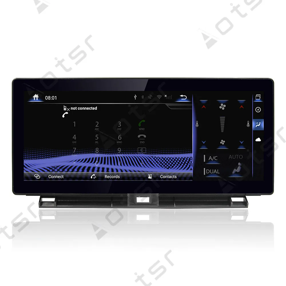 

AOTSR 8 Core 10.25 inch Android 9.0 4+64GB Car GPS Navigation For LEXUS NX 2014-2016 Stereo Carplay Multimedia Player Fast boot