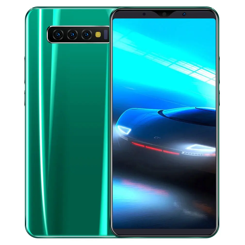 

5.72 Inch S10 Full Screen Smartphone General Straight Profile Dual Card Dual Standby Real Fingerprint Unlock Phones