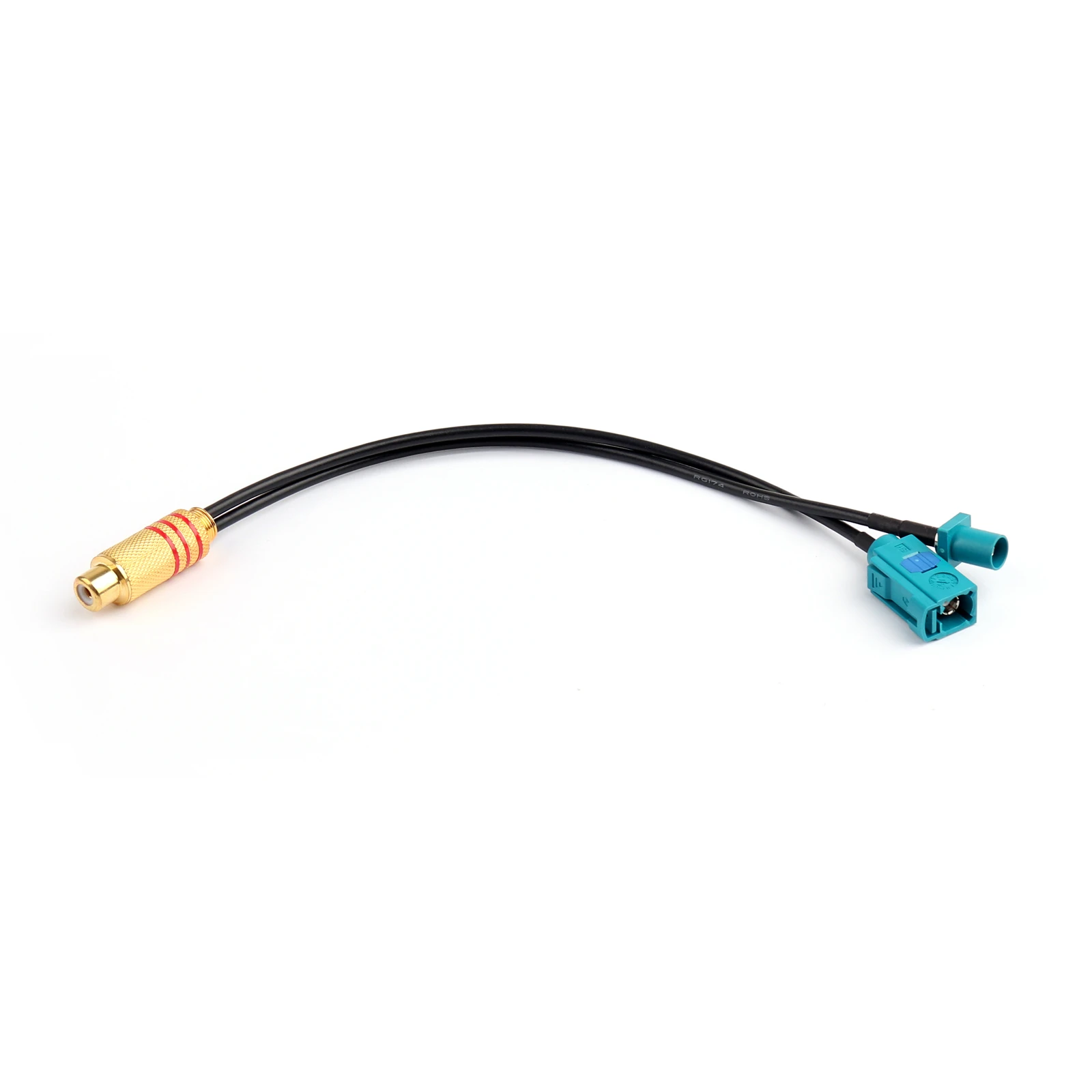 Artudatech 4Pcs RCA Jack to Universal Fakra &quotZ" Male & Female Pigtail RG174 Cable 20cm Connector Parts | Обустройство дома