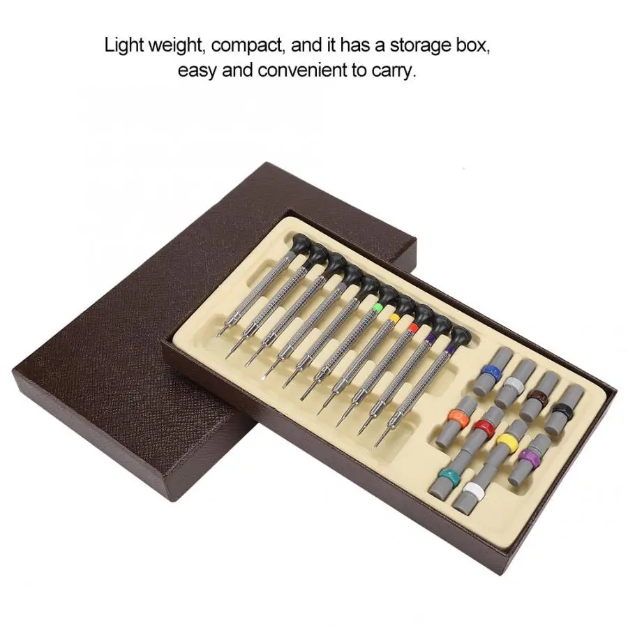 Прецизионная сталь для часов отвёртка набор из 10 шт./компл. многоразмерный