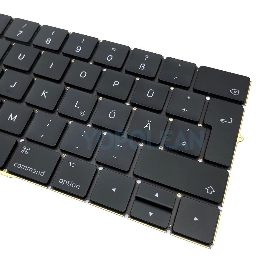 Новая немецкая клавиатура DE для Macbook Pro Retina 13 дюймов A1706 15 A1707 конец 2016 Mid