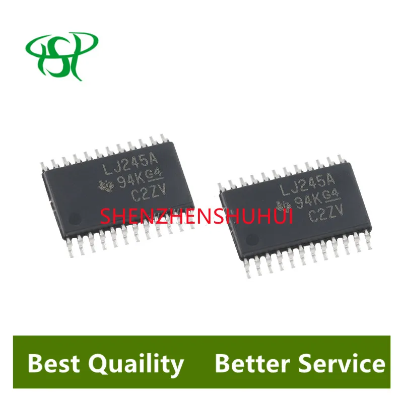 

10PCS/PACK LJ245A 74LVC4245 SOP SN74LVC245APWR SN74LVC4245APWR TSSOP24 logic integrated circuit bus transceiver chip converter