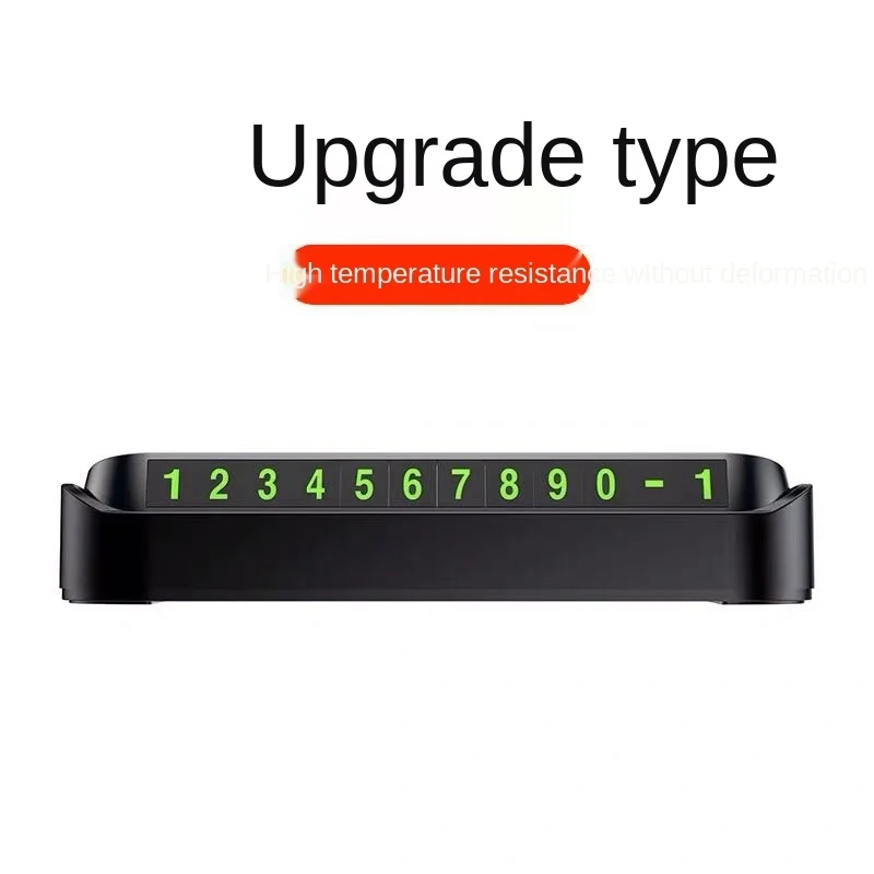 

Creative temporary parking sign car night light move car telephone number sign car interior decoration goods move car ornaments
