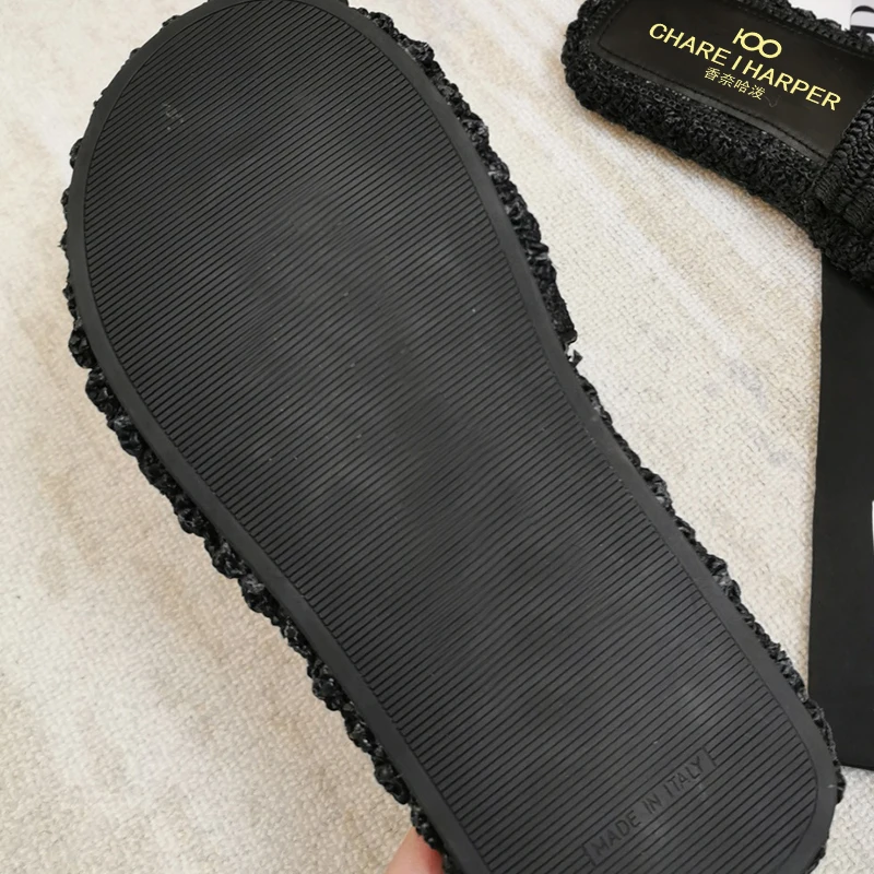 

2021 charei presbyopia slippers wear outside summer home slip-proof home ladies summer cool slippersHandmade beaded sandals