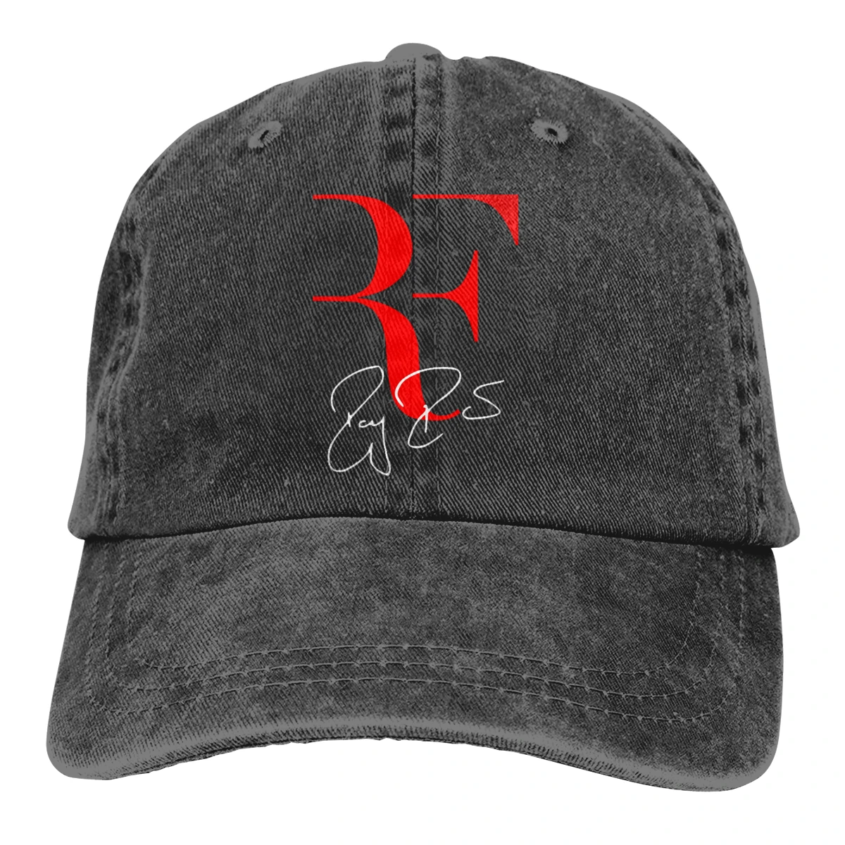 

Roger Federer Logo Baseball Cap cowboy hat Peaked cap Cowboy Bebop Hats Men and women hats