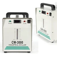 us stock 220v industrial water chiller cw 3000 for co2 glass laser tube us