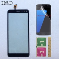 5 5 phone touch screen for irbis sp554 touch screen digitizer panel front glass lens sensor 3m glue wipes protector film