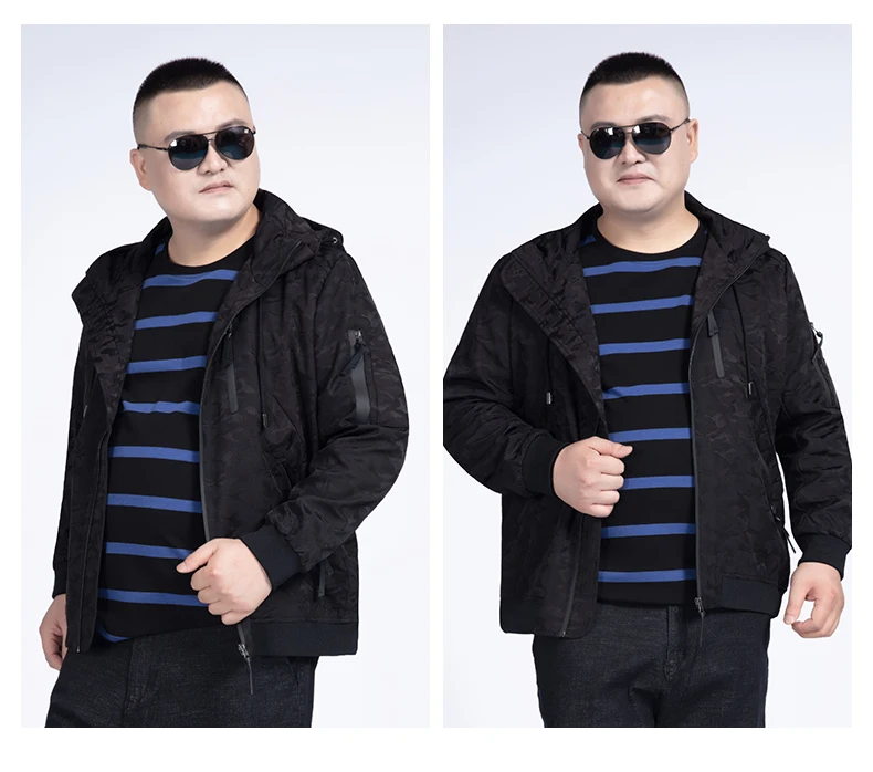 10XL 8XL 6XL 5XL мужская повседневная камуфляжная куртка с капюшоном, мужская верхняя одежда на молнии, приталенная весенне-осенняя одежда высокого качества