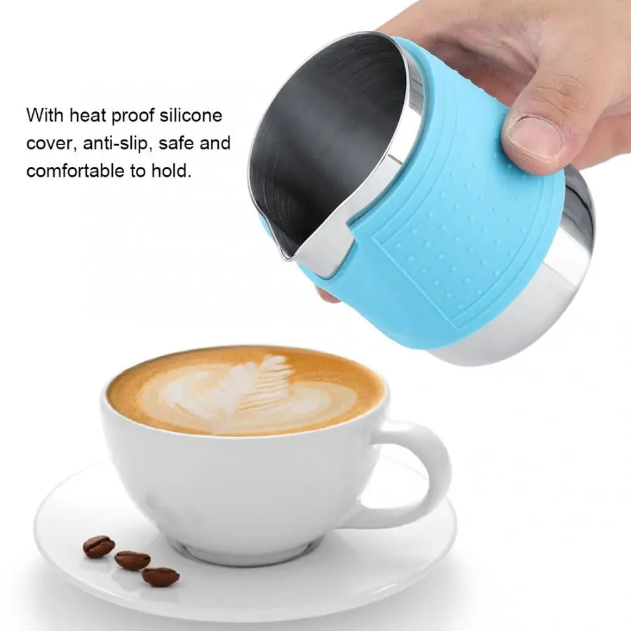 Чашки для эспрессо кофейная чашка из нержавеющей стали термостойкая взбивания