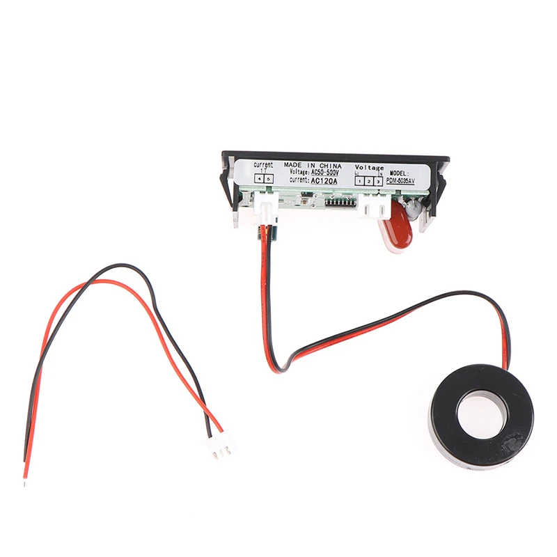 

1 PC Mini Digital Voltmeter Ammeter AC50-500/0-600v LED Display Volt Ampere Voltage LED Digital Tube Digital Volt Meter Gauge