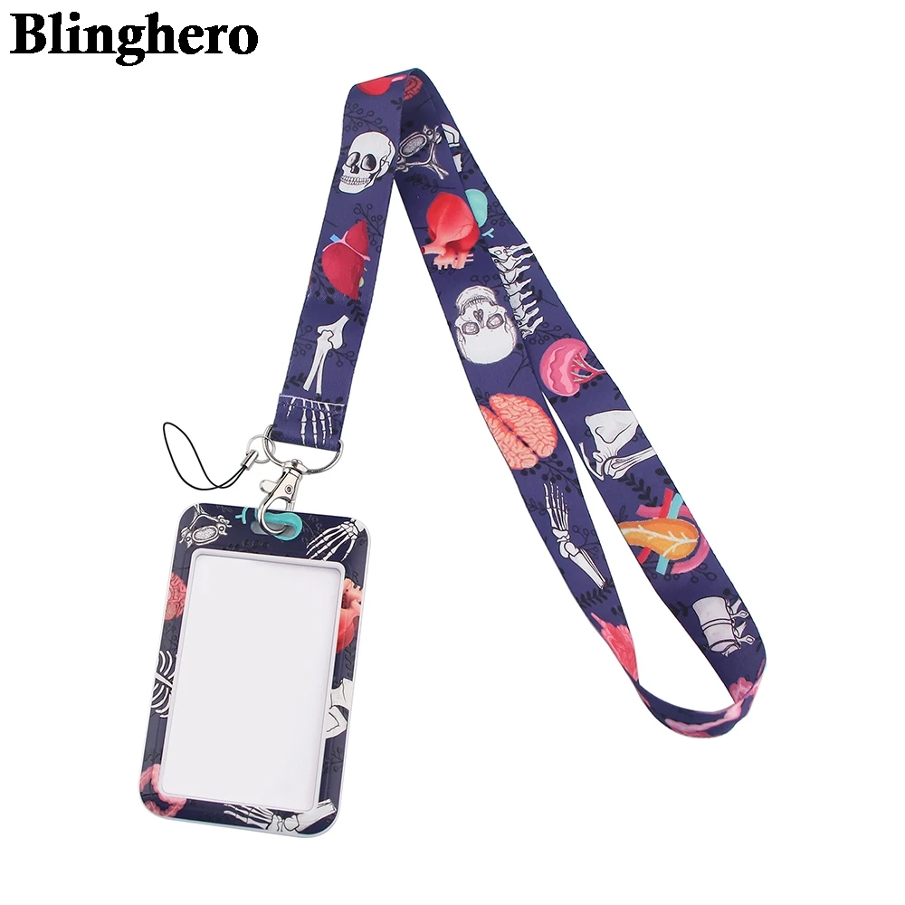 Ремешок на шею CB233 для человеческих органов шнурок ключей держатель карт и