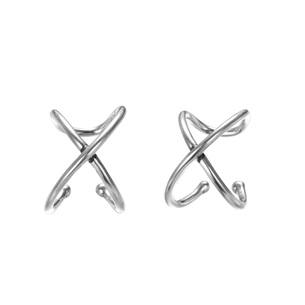 Женские винтажные серьги подвески без пирсинга из серебра 925 пробы|Серьги-клипсы|