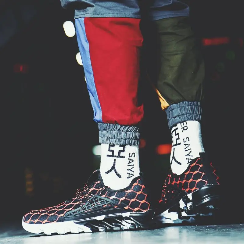 

Damyuan Running Shoes Lightweight Outdoor Walk Summer men's sports shoes Non-slip Wear-resisting Height Increasing Man Sneakers