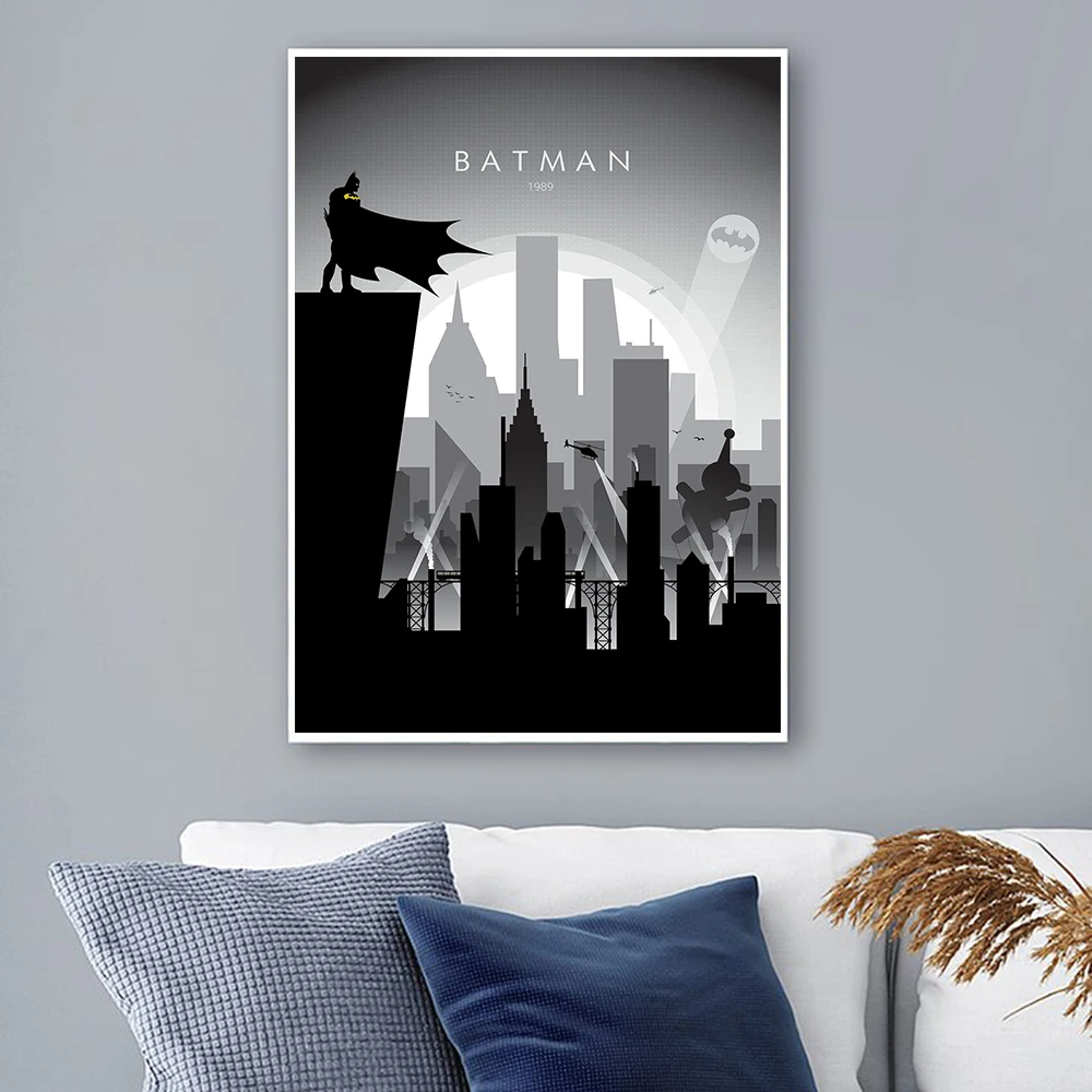 Картина на холсте аниме ролевой герой комикс книжка коллаж плакаты Печать