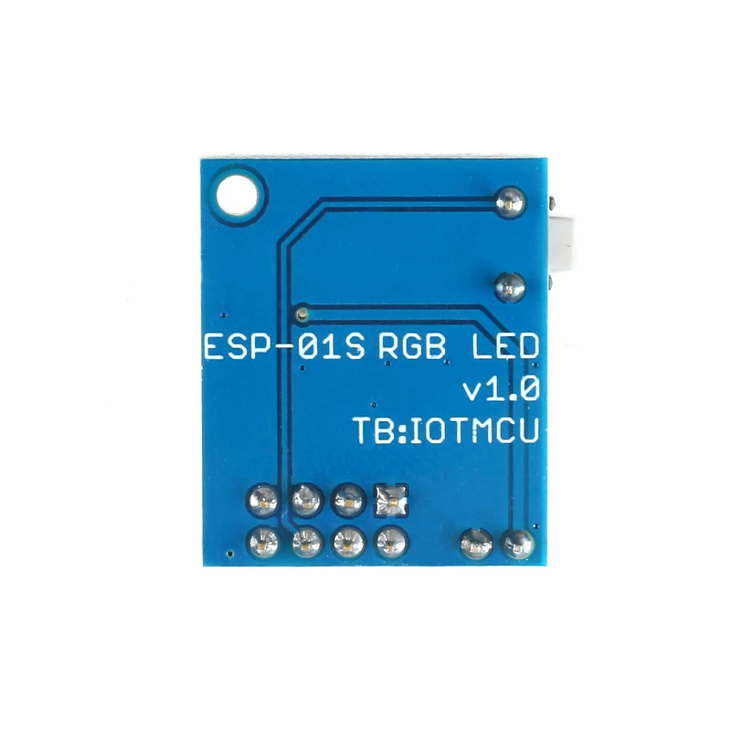 ESP8266 ESP-01 ESP-01S WS2812 RGB светодиодный светильник модуль для Arduino ESP 01 контроллер адаптер модуль электронный DIY Kit