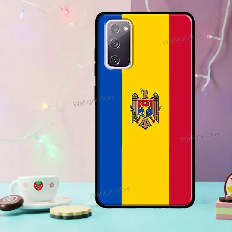 Флаг Молдовы для Samsung S20 FE S10e S8 S9 Plus S10 Lite чехол Galaxy Note 20 Ultra 10 9 чехол|Бамперы| |