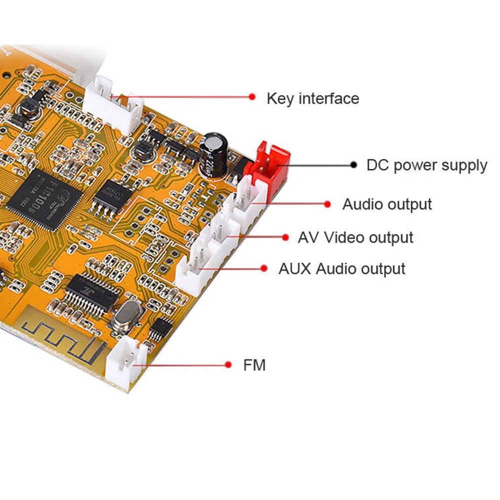 4 3 дюймов декодер доска стерео электронный ЖК экран без потерь аудио видео легкий