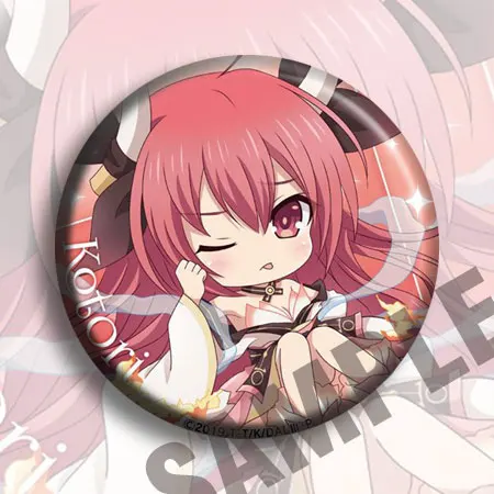 1 шт. 58 мм значки для аниме свидание Живой кошмар токисаки Куруми яогами Тоха
