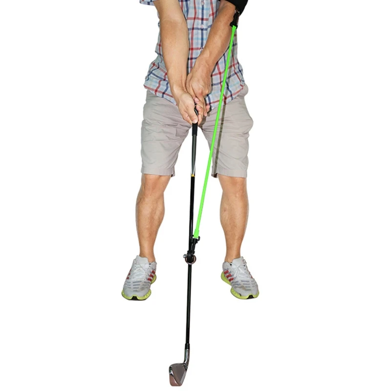 

Portable Golf Club Swing Release Durable Elastic Rope Arm Strength Training Aid Outdoor Entertainment Sports Practical