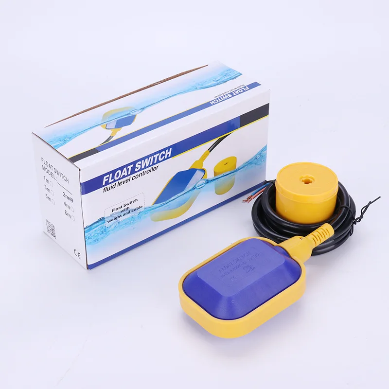 Плавающий выключатель контроллер уровня жидкости для насоса 2 м 3 4 5 м|Датчики