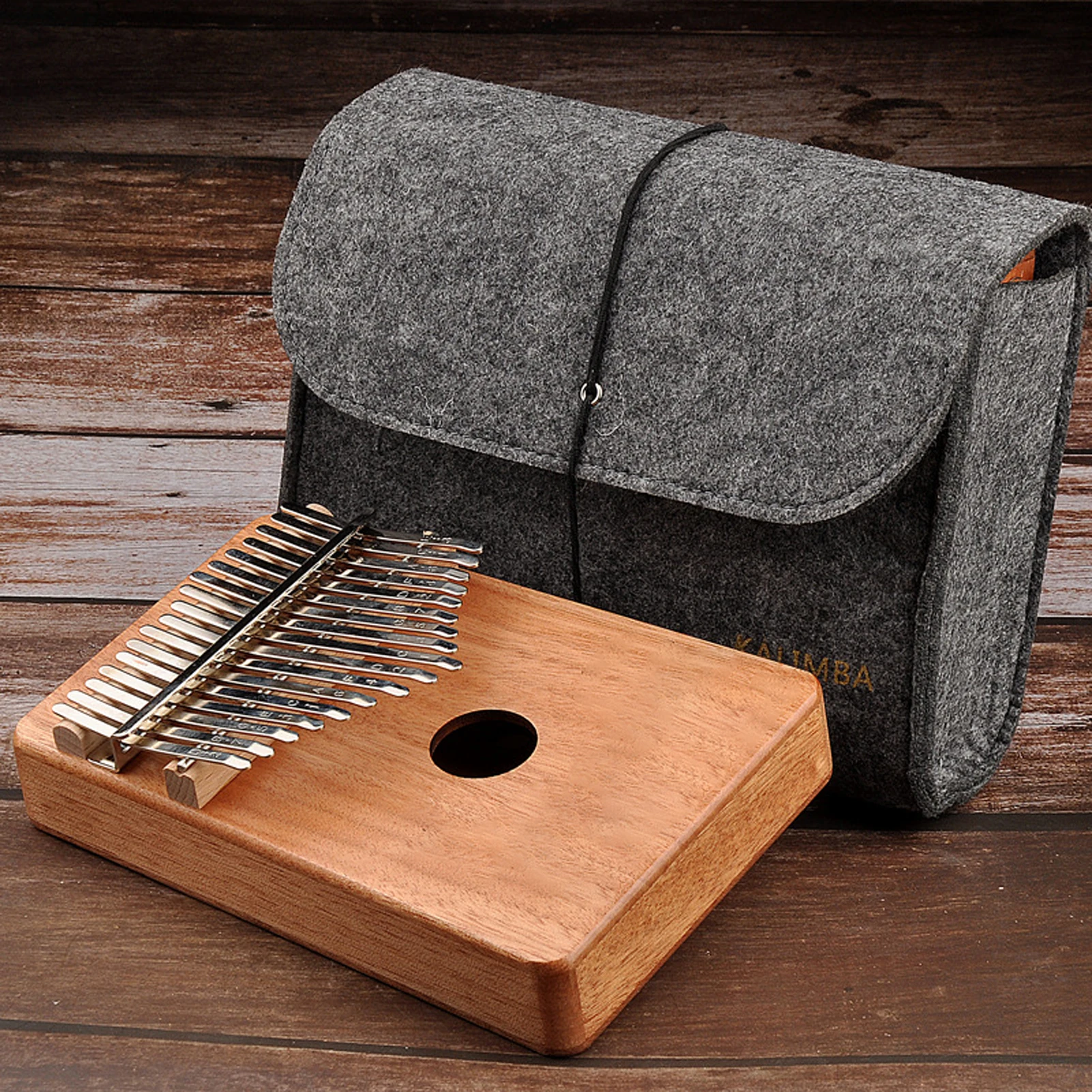 

Kalimba Storage Bag Portable Shockproof Thumb Piano Bag Portable Carrying Bag for Finger Piano