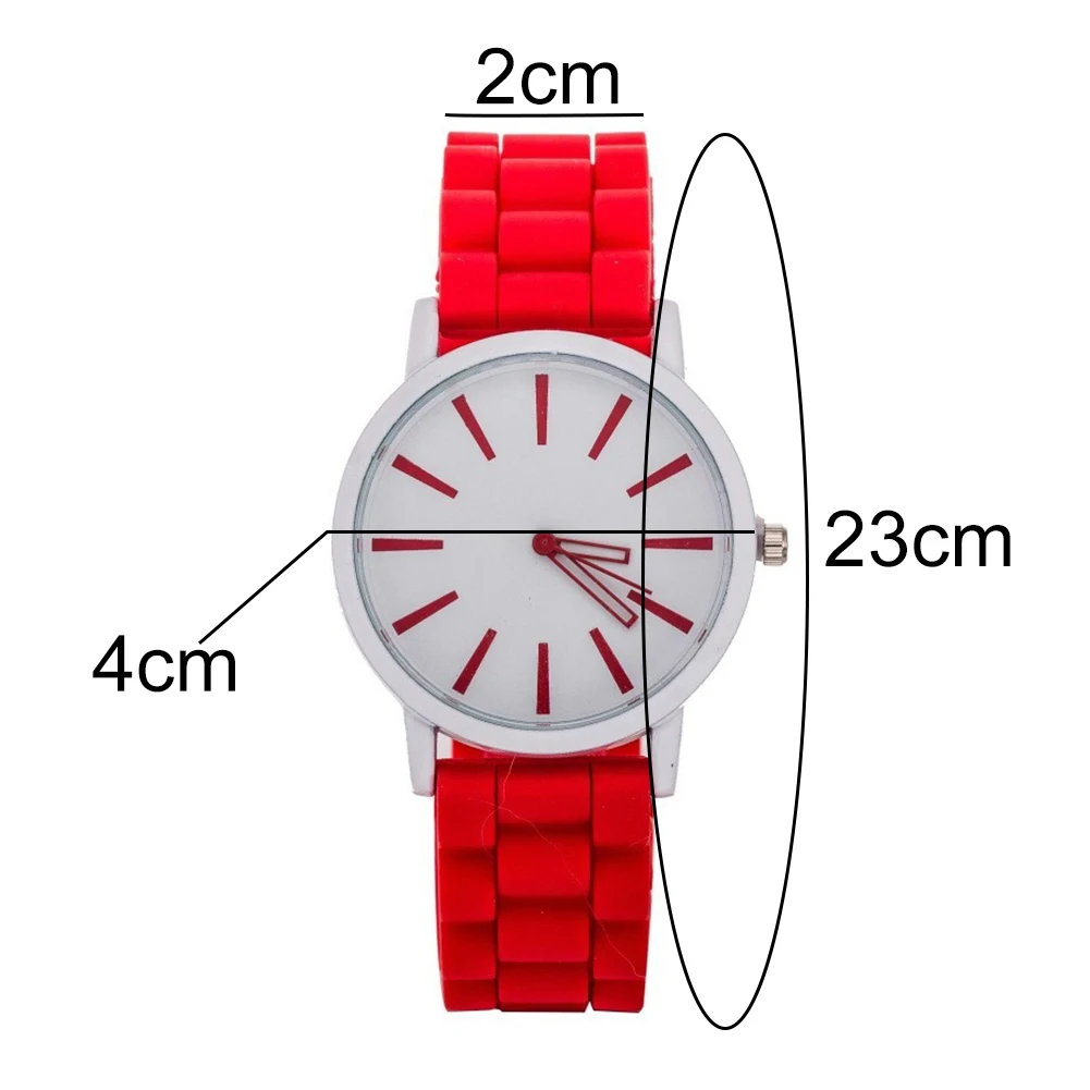 

Fashion Women Candy Color Round Dial Silicone Band Analog Quartz Wrist Watch Christmas gifts tendencia 2020 mujer