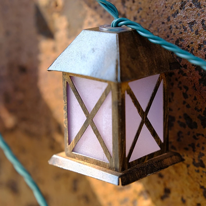 Гирлянда светильник s Ретро стиль домашний фонарь Рождественский декоративная