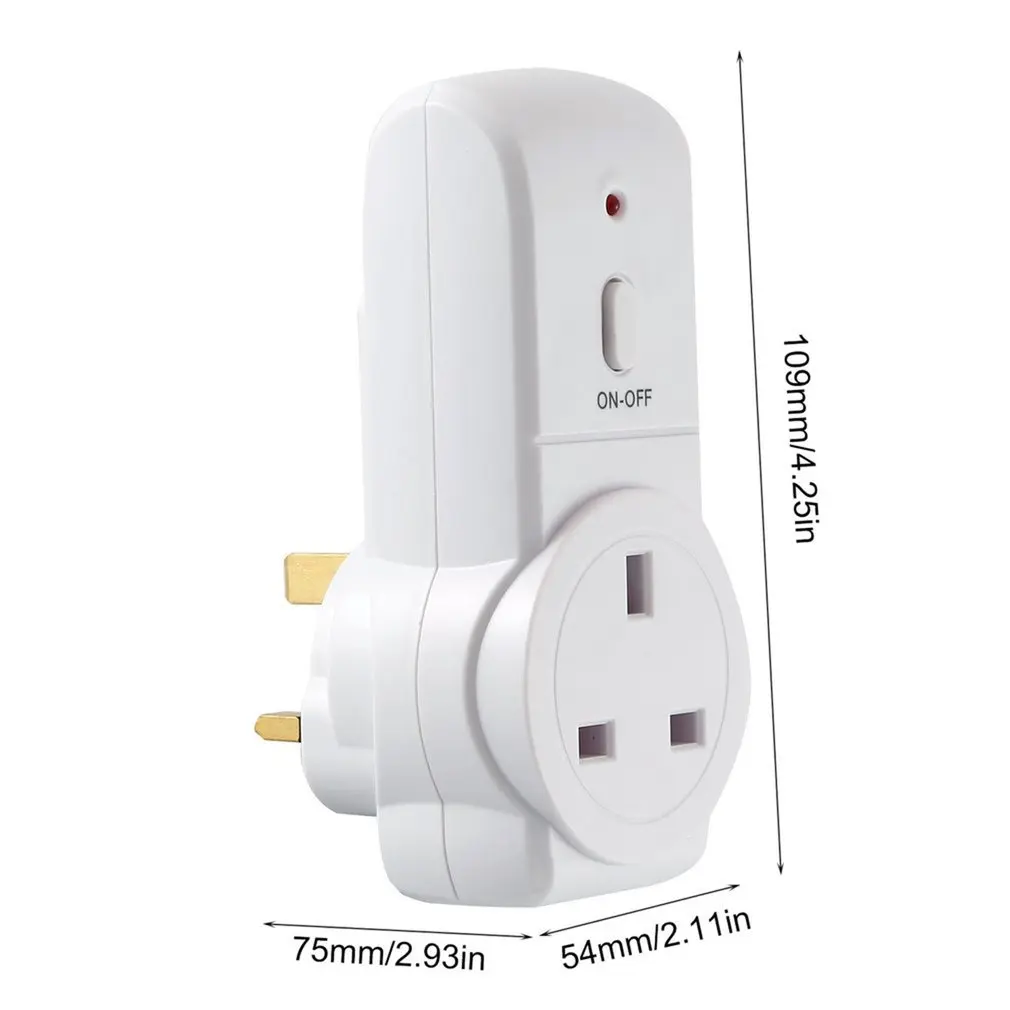 Цифровой большой экран таймер переключатель розетка измеритель мощности