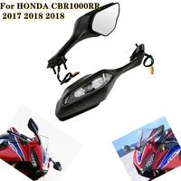 motorcycle turn signal rear view mirrors led rear view mirrors for honda cbr1000rr 2017 2019 2018