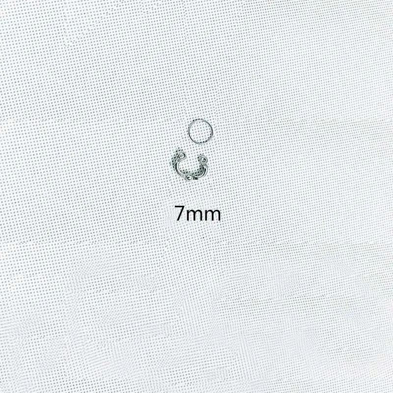 7 MM Лидер продаж 2 шт./компл. 4/6/7/8/9/10/12/15 мм попугай браслеты для ног из алюминиевого сплава на открытом воздухе летающий обучения домашних птиц голубь кольца для ног - Цвет: 7 MM
