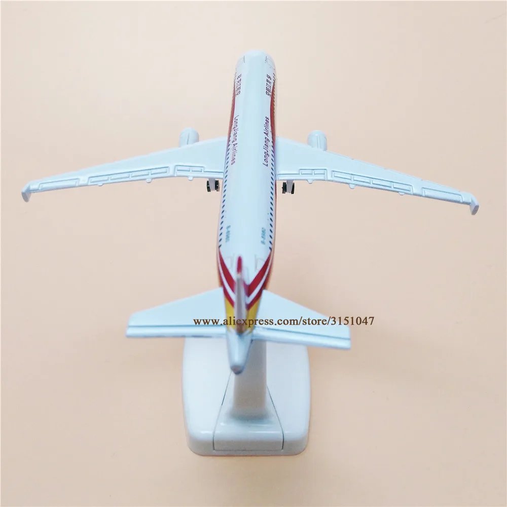 16 см Air China LongJiang A320 аэробус 320 авиакомпании металлический сплав литые модели