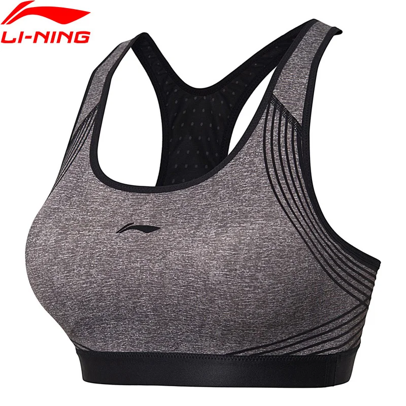 Женские профессиональные спортивные бюстгальтеры Li-Ning облегающий