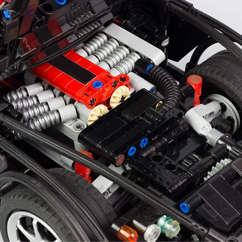 

City Technic Series The MOC-24500 Honda S2000 AP2 Super Racing Car Model Kit Building Blocks Hypercar Bricks Toys Kids DIY Gifts