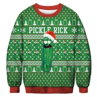 santa riding dinosaur funny ugly christmas sweater men women holiday party xmas sweatshirt couple pullover christmas jumper tops