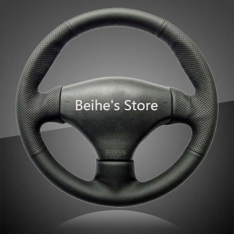 

Оплетка на руль для автомобиля Peugeot 206, прошитая вручную