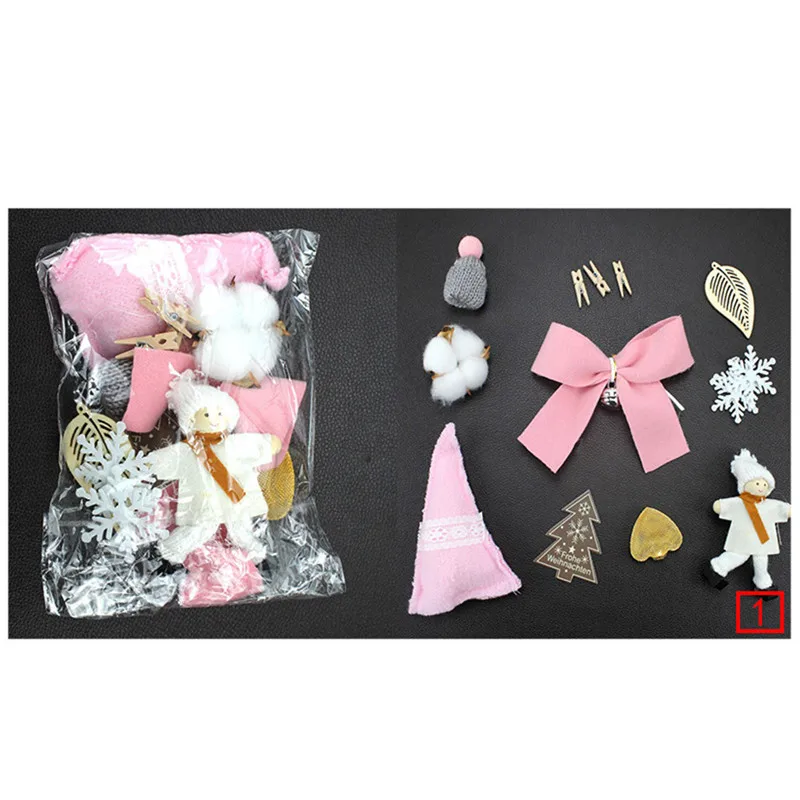 30 см DIY искусственное Флокирование Рождественская елка рождественское