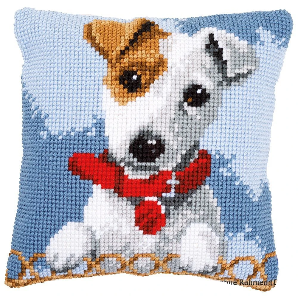 

Latch Hook Cushion Kits ball Pillows Wedding Home Decoration Unfinished Pillow Case Kits for Embroidery Animal Dog