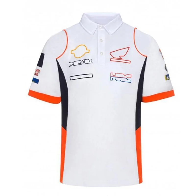 

2021 New Motorcycle Racing T-shirt Factory Racing Suit Polyester Quick-drying Motorcycle POLO Shirt with the Same Custom