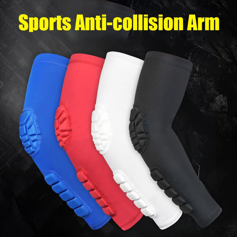 1 шт. дышащие баскетбольные налокотники защитные накладки тренировочные для рук