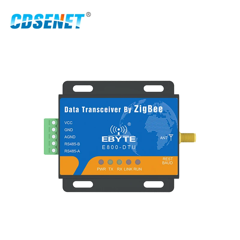 CC2530 Zigbee Module RS485 2.4GHz 500mW Mesh Network  Ad Hoc Network 2.4GHz Zigbee rf Transceiver E800-DTU(Z2530-485-27)