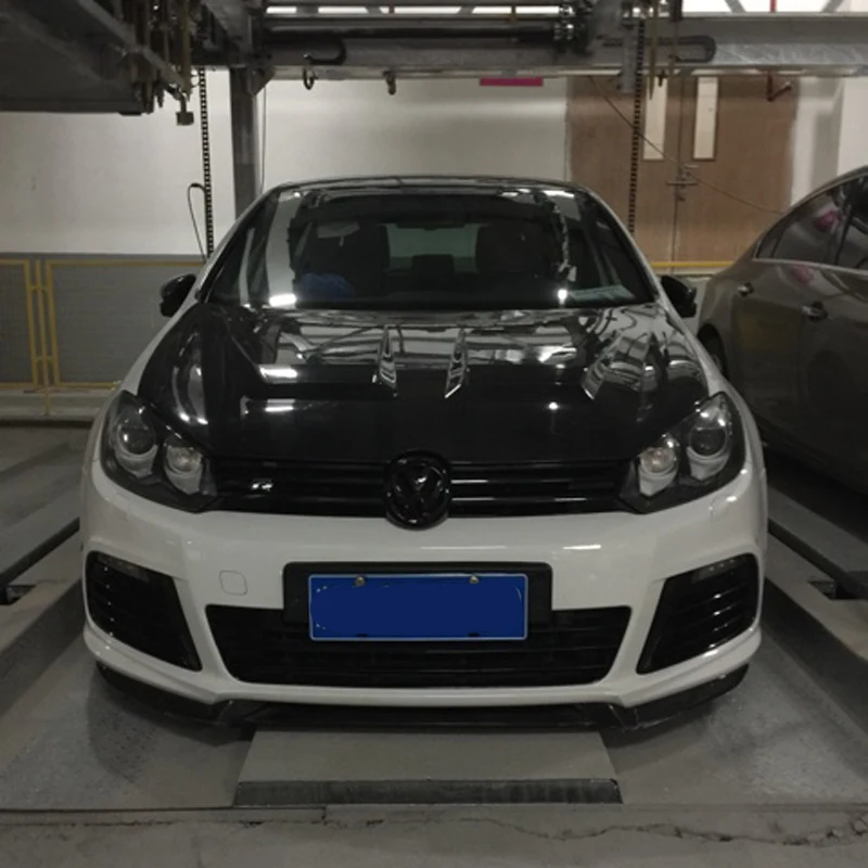 Грунтовка для Golf 6 R20 3PC FRP задний спойлер Volkswagen бампер|spoiler wing|lip spoilerfront bumper lip spoiler |