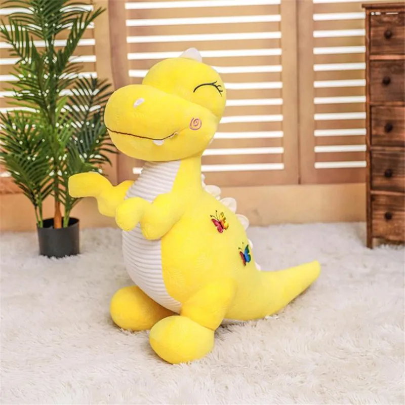 Милый счастливый Дракон плюшевая игрушка надутый амималь заполненный ПП хлопок