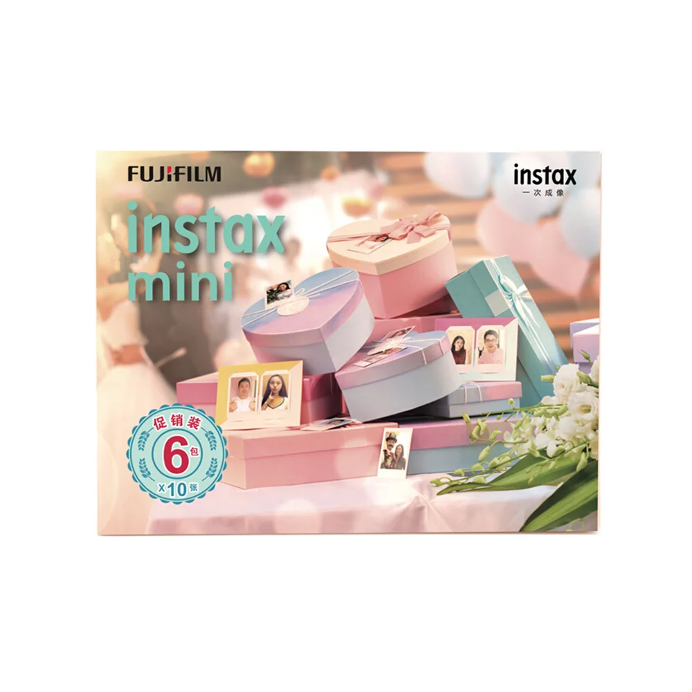 Фотобумага для Fujifilm Instax Mini 9/8/7s/25/50s/70/90 10 60 листов|Фотоплёнка| |