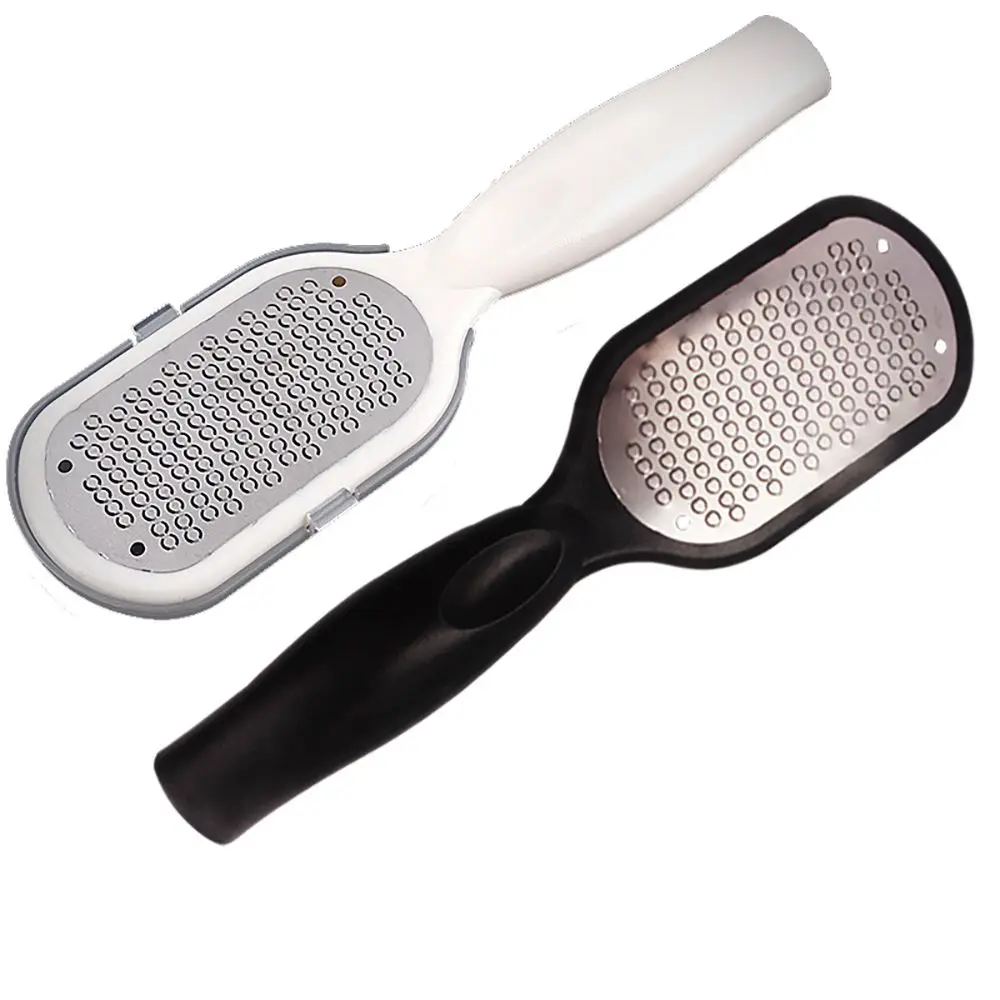 1 шт. пилка для ног из нержавеющей стали скребок удаления омертвевшей кожи