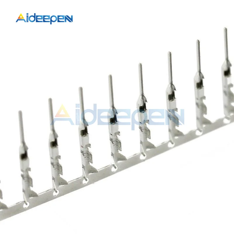 

Aideepen Dupont разъемы 2,54 мм 1/2 контакта черные 1000 шт.