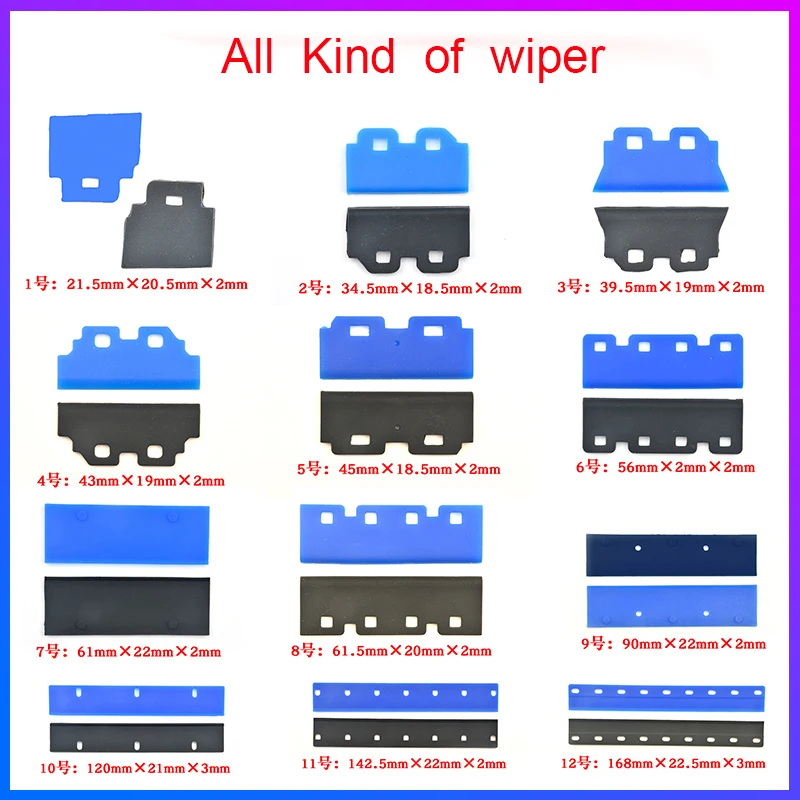 JACA 5 adet yazıcı Plotter kauçuk Silecek Epson XP600 DX5 DX7 5113 Baskı Kafası Bıçak Mutoh Roland Mimaki temizleme silecek parçaları