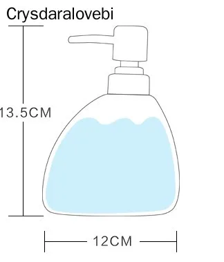 

Hot Sale New 650ml Liquid Soap Dispenser for Kitchen Ceramic + ABS Bathroom Home Decoration Bathroom Accessories Lotion Bottle