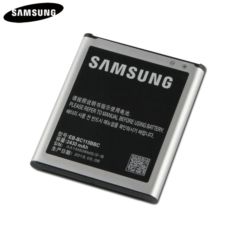 Оригинальный аккумулятор EB BC115BBC BC115BBE для Samsung GALAXY K Zoom SM C1116 C1158 C1115 подлинный 2430