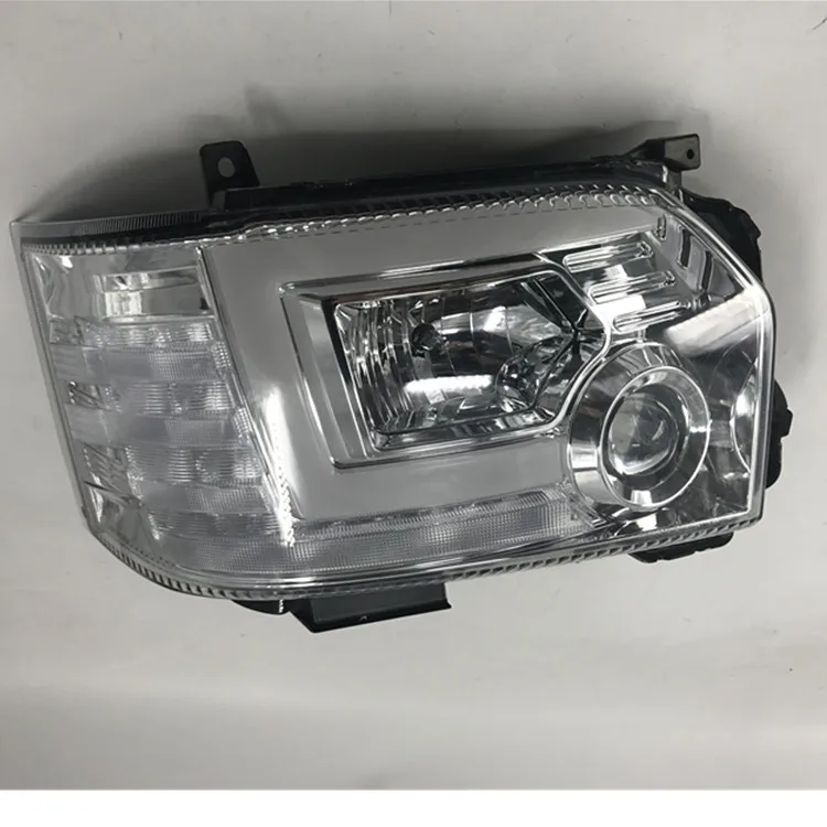Новейший дизайн фар HIACE 2014 2017 светодиодный налобный фонарь с дневными ходовыми