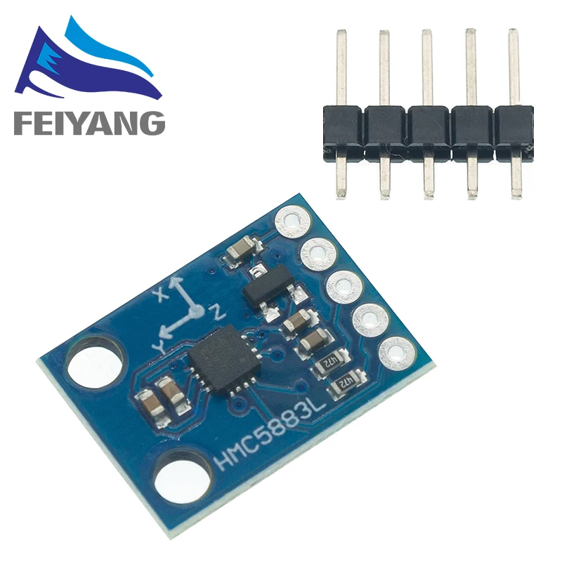 10 шт. магнитометр с тремя осями 3 5 В|sensor sensor|sensor modulesensor compass |